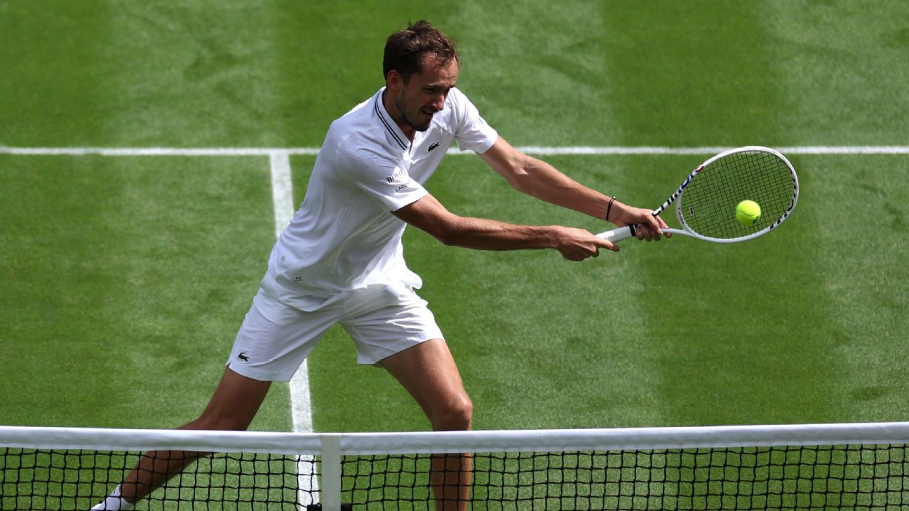 Daniil Medvedev y un debut sin sobresaltos en Wimbledon - ESPN