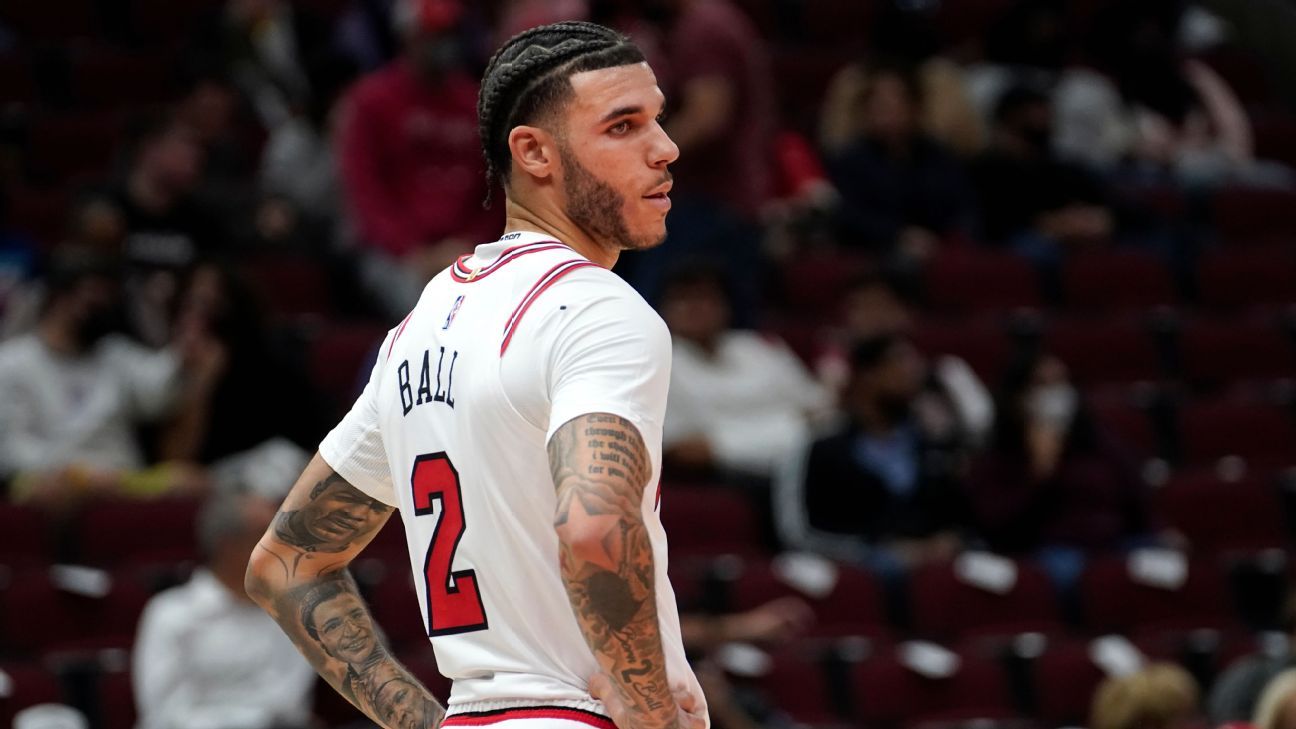 Chicago Bulls reciben excepción de jugador lesionado por Lonzo Ball - ESPN