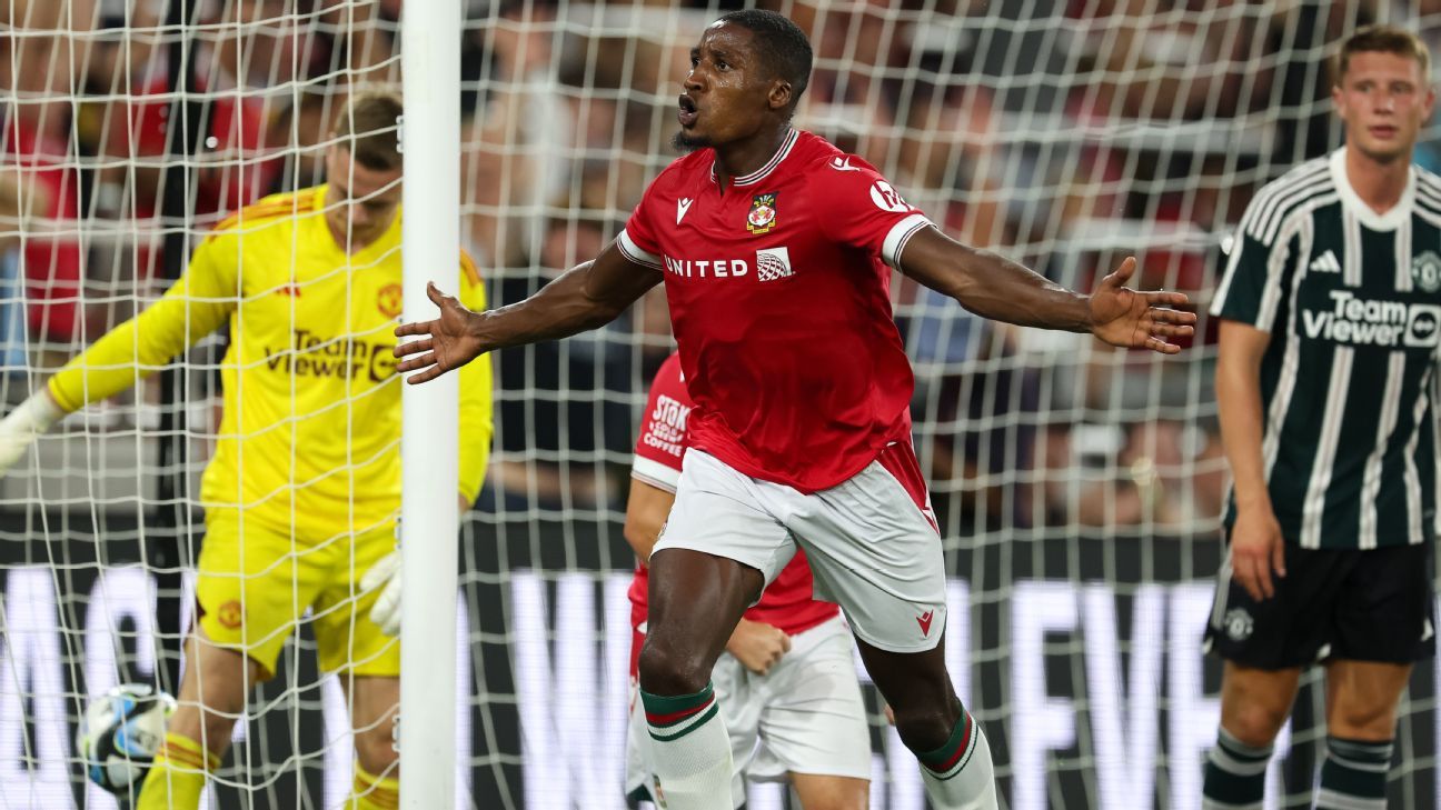 Wrexham sigue como la sensación en Estados Unidos y vence al Manchester United plagado de jóvenes - ESPN
