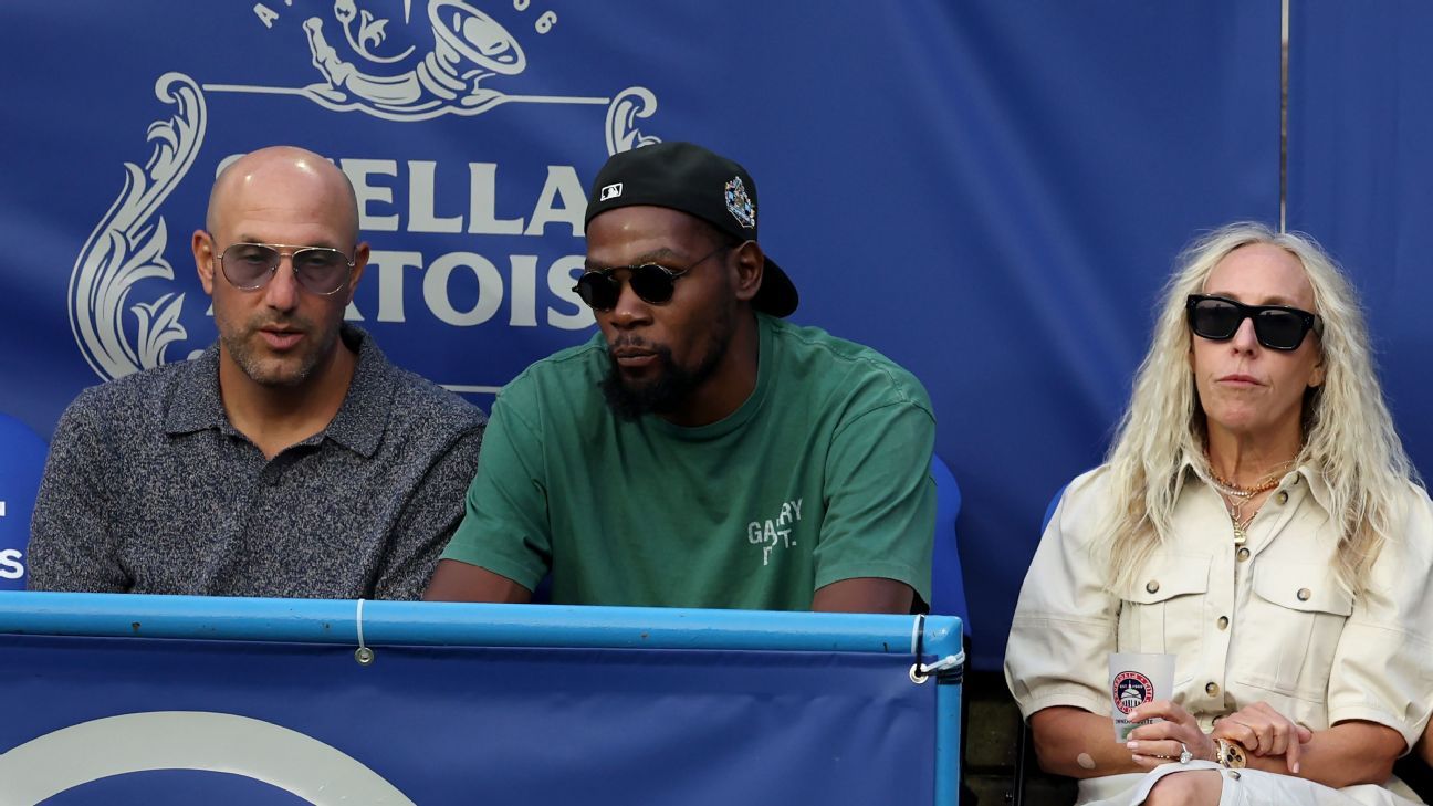 Kevin Durant fue a ver a Frances Tiafoe al torneo de Washington - ESPN