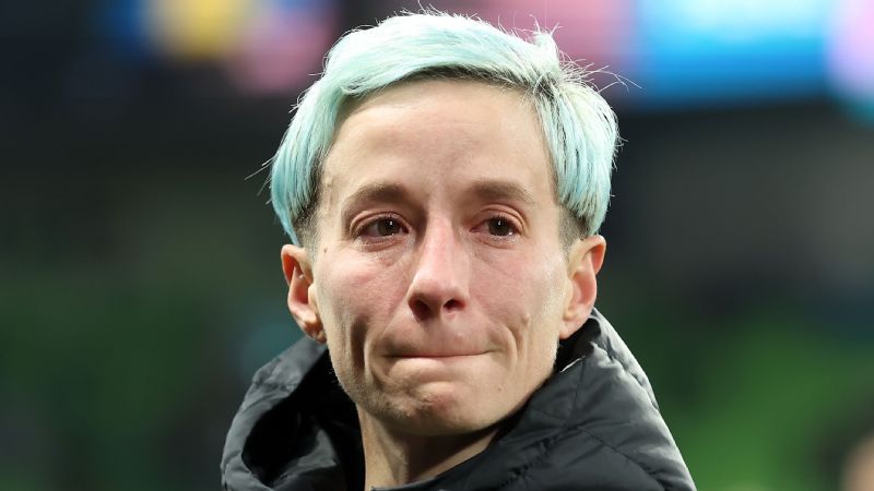 Rapinoe from the United States regrets ending her World Cup career with a missed penalty - ESPN