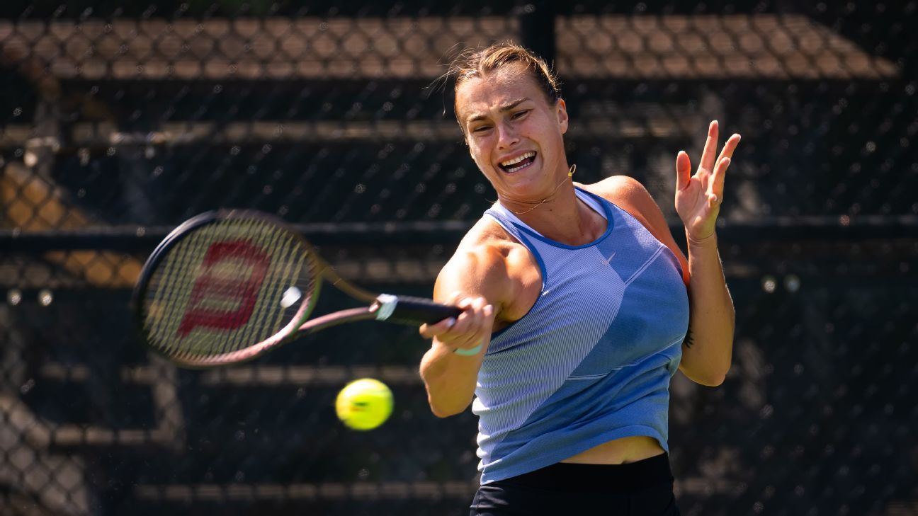 Sabalenka, con hambre de gloria en Montreal - ESPN