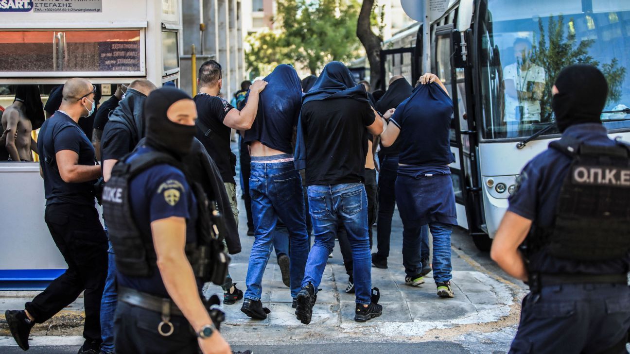 Greek court orders 105 charged in soccer riot to stay in jail - ESPN