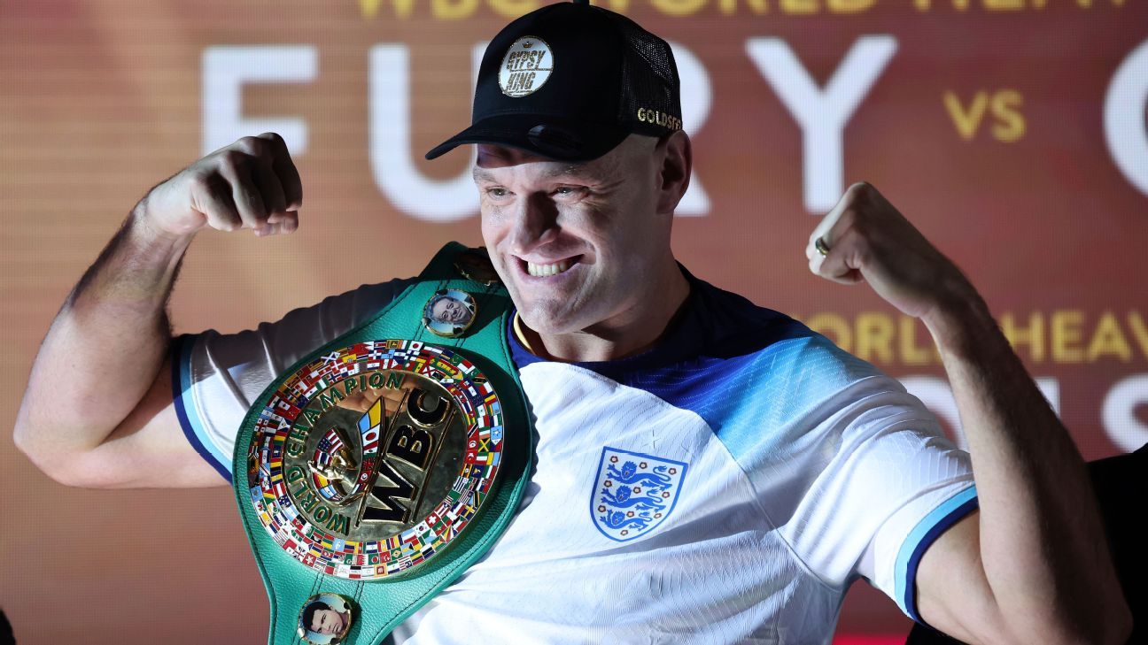 Tyson Fury contará con ayuda de luchador UFC Tom Aspinall para pelea contra Francis Ngannou - ESPN