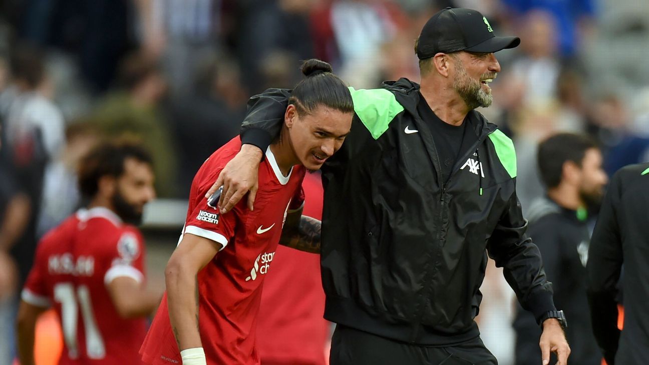 Darwin Núñez: el enojo por no ser titular, y la convicción de usar la 9 de la Celeste - ESPN