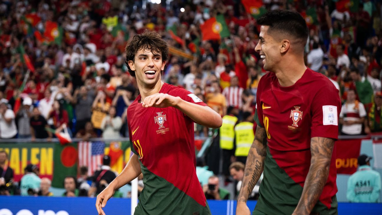 Barcelona concreta las incorporaciones de Joao Cancelo y Félix por medio de un aval - ESPN