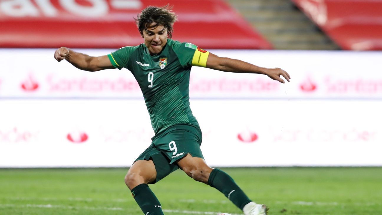 Martins rompe el récord de presencias en la Selección de Bolivia - ESPN