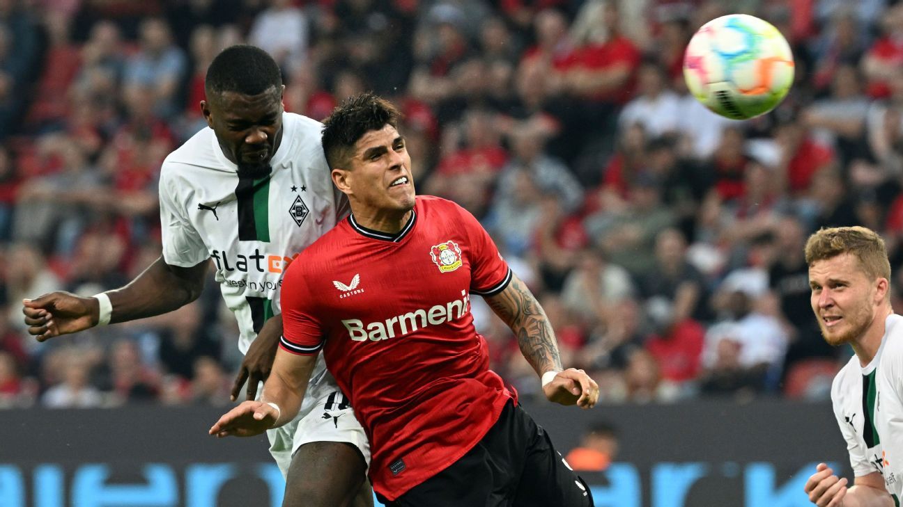 El Bayer Leverkusen de Piero Hincapié inicia la Europa League ante el Hacken - ESPN