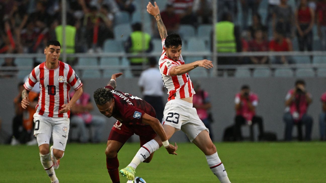 Salomón Rondón le dio un agónico triunfo a Venezuela sobre Paraguay - ESPN