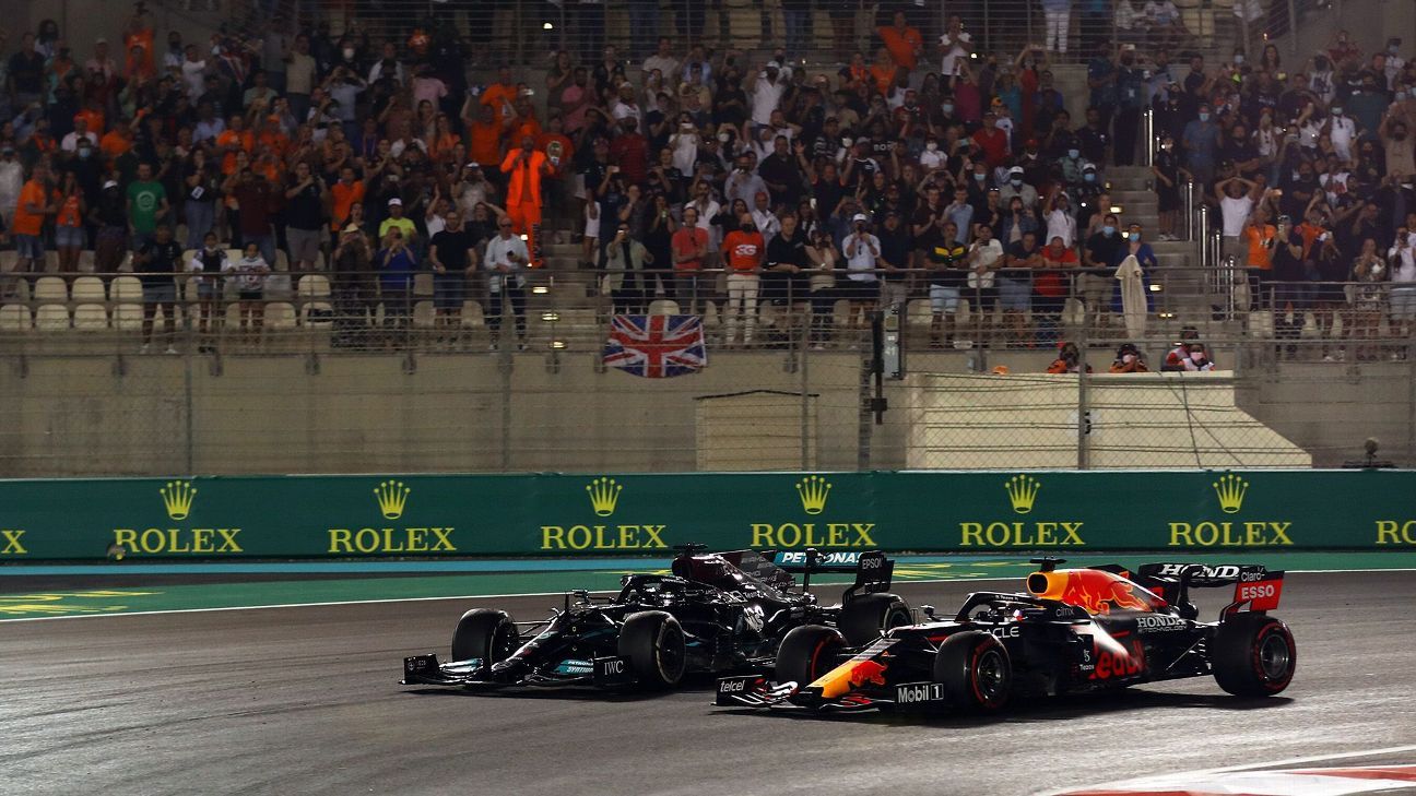 Si Felipe Massa gana, Mercedes irá por el título que Max Verstappen ganó en 2021 - ESPN