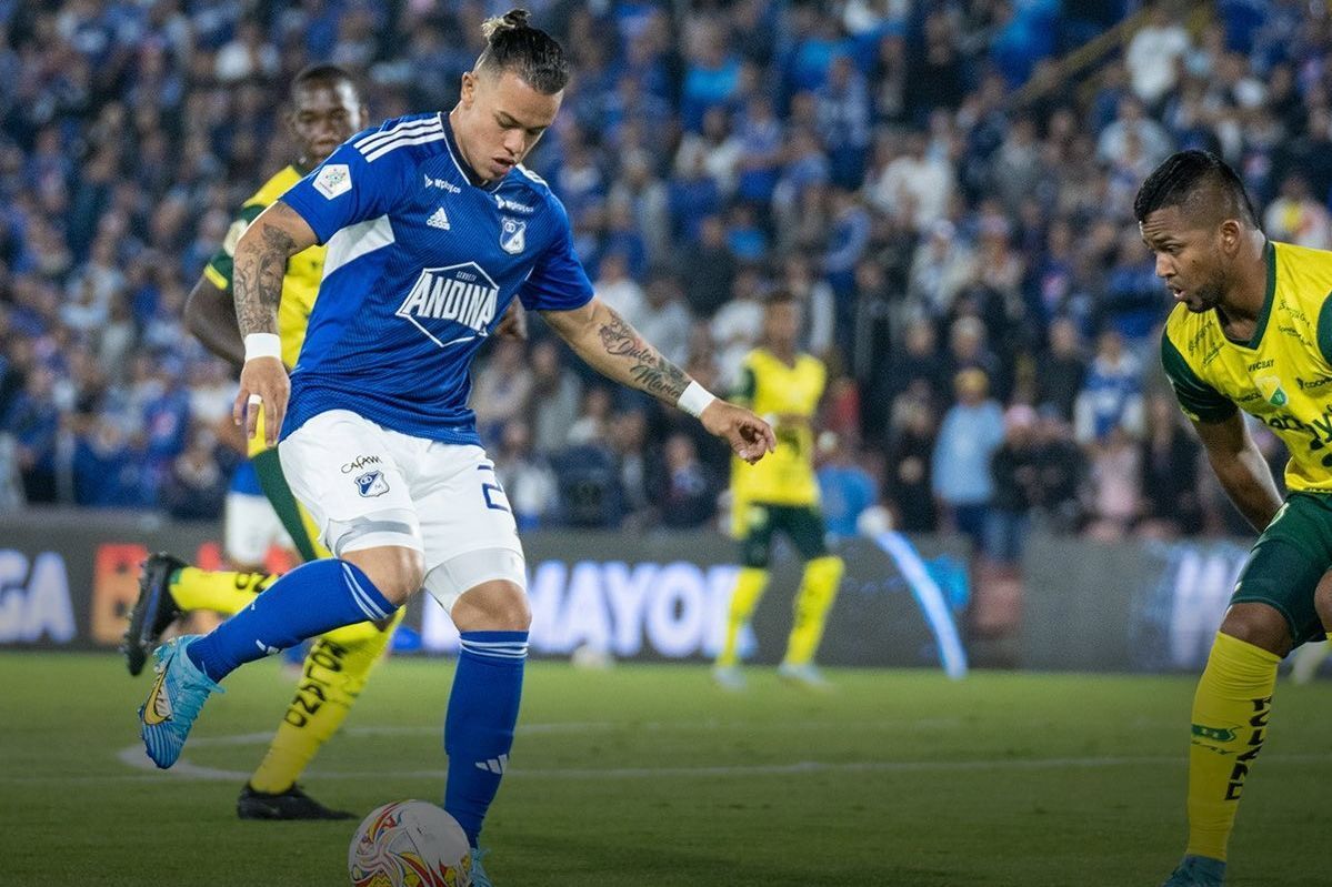 Millonarios y Huila empataron 1-1 en los primeros 45' minutos - ESPN