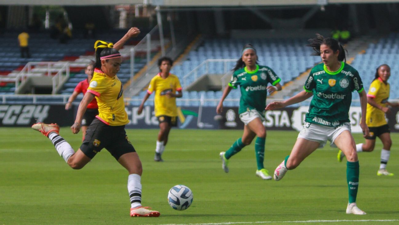 Barcelona SC debutó con dura goleada ante Palmeiras en la Libertadores femenina - ESPN