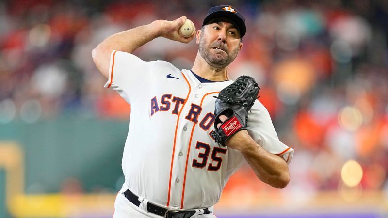 Astros: Justin Verlander lanzará en práctica de bateo próxima semana - ESPN