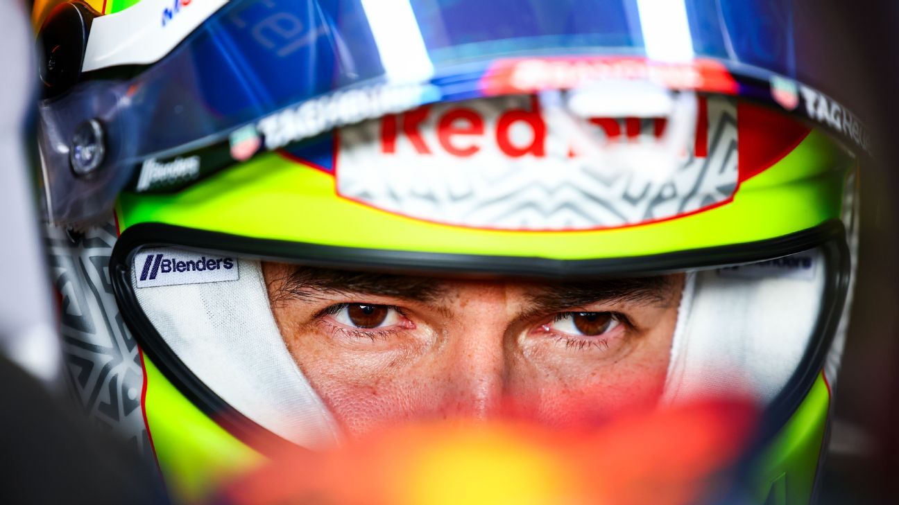 Checo Pérez's goal in Austin: to be competitive, make a comeback, and climb onto the podium - ESPN