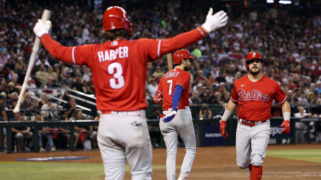 Phillies release fireworks and caress World Series - ESPN