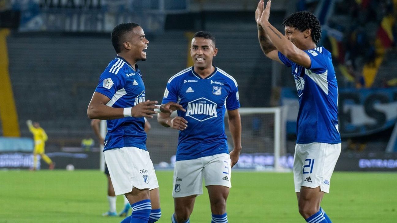 Espectacular asistencia de Leo Castro y golazo de Millonarios - ESPN