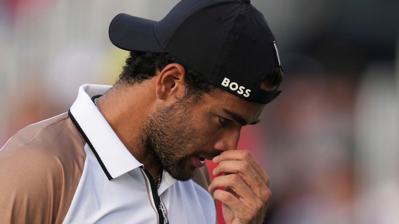 Berrettini le bajó la persiana a su inestable temporada - ESPN