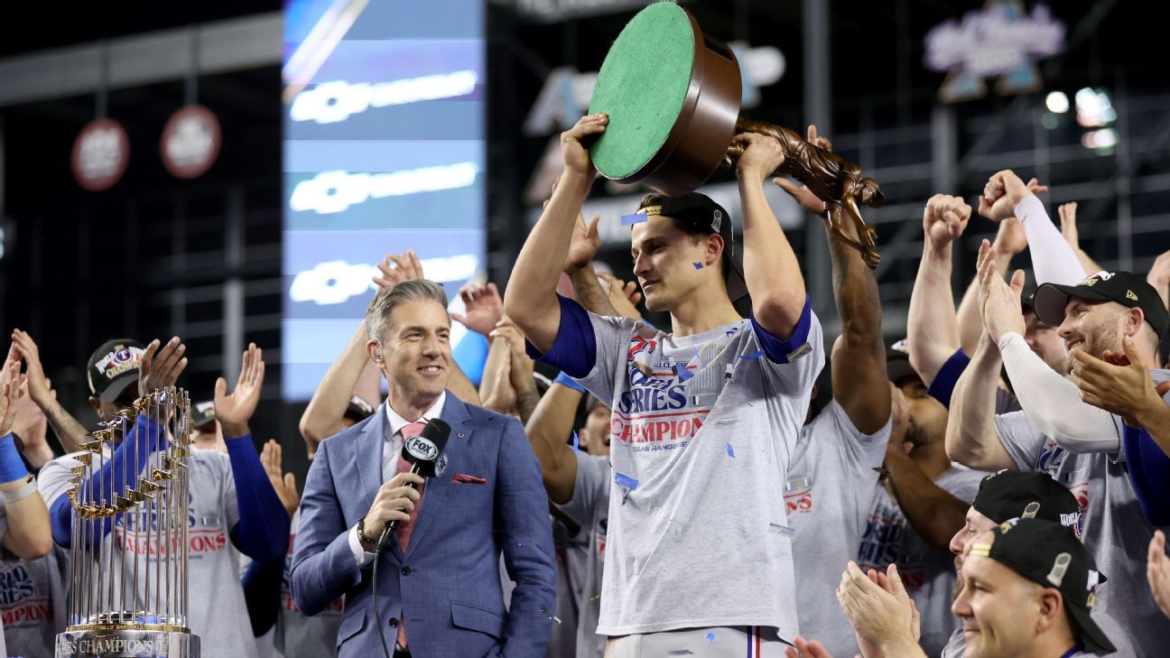 Seager, Jugador Más Valioso de Serie Mundial por 2da vez - ESPN