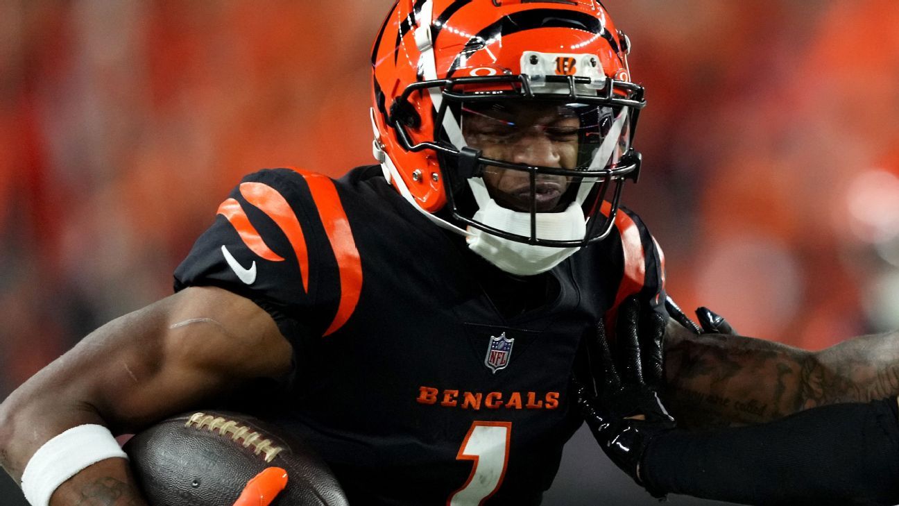 Bengals WR Ja'Marr Chase active for game vs. Texans - ESPN