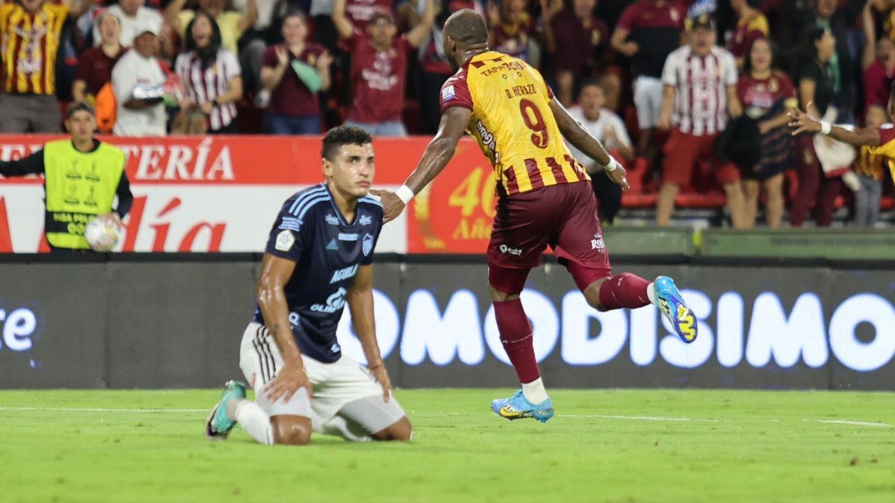 Deportes Tolima le marcó un golazo al Atlético Junior - ESPN