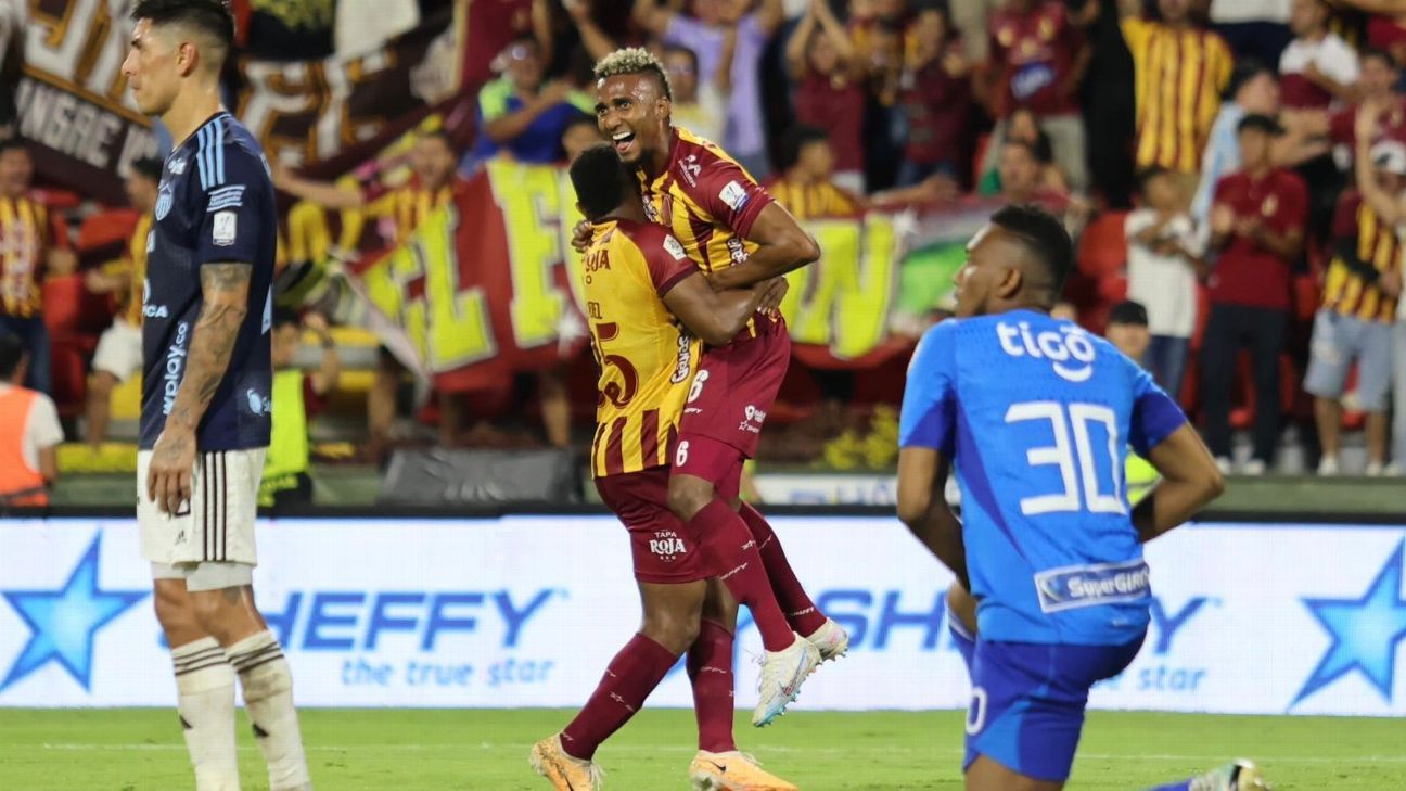Tolima derrotó a Junior y arranca como líder del Grupo A - ESPN
