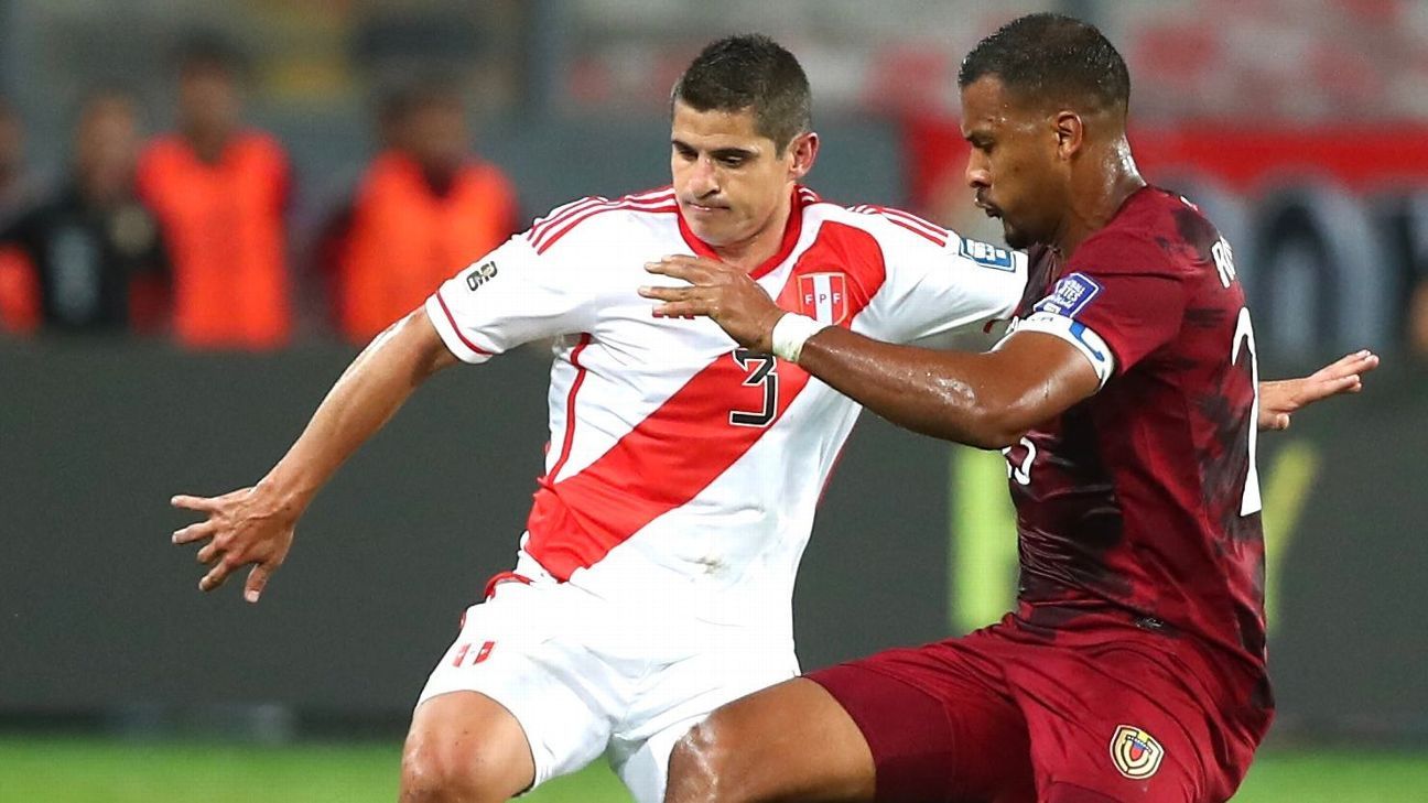 Perú empató ante Venezuela por la sexta fecha de las Eliminatorias - ESPN