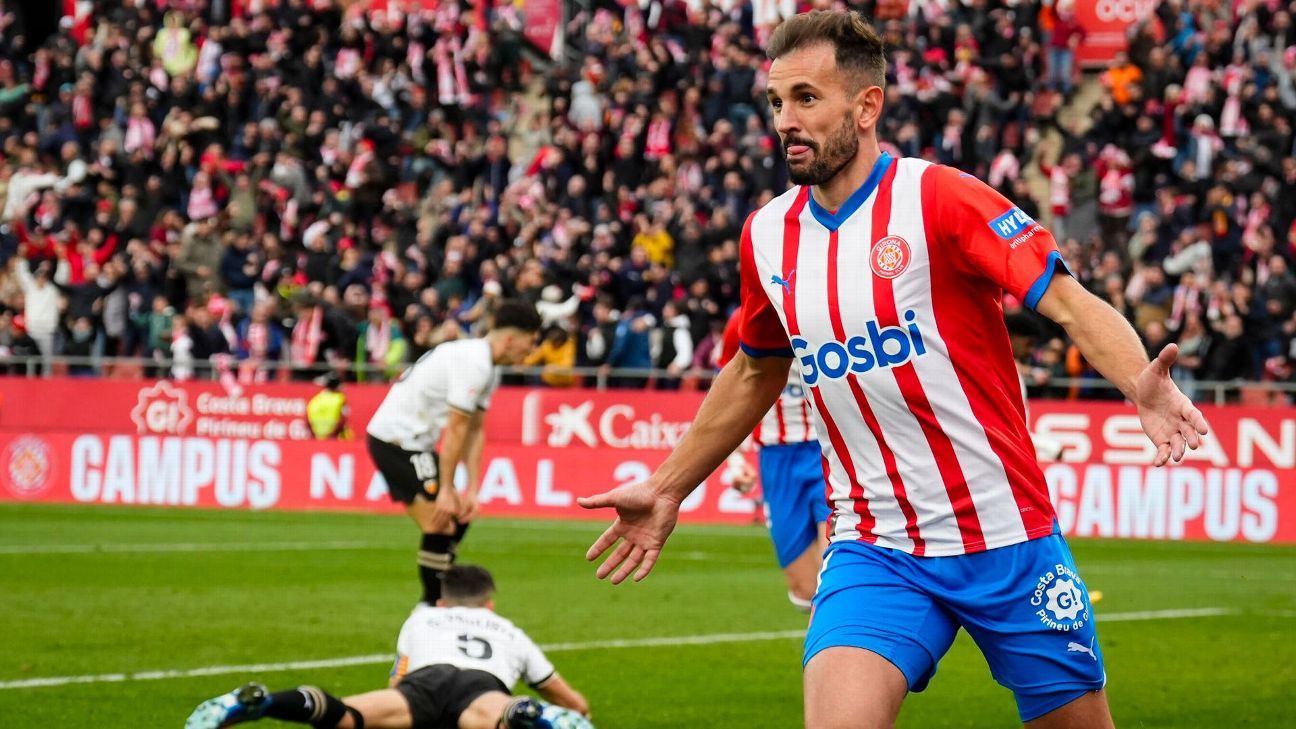 Stuani, el alma del Girona, será su referente ante Barcelona - ESPN