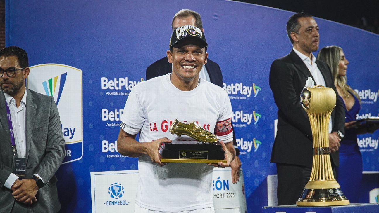 Carlos Bacca logró el Botín de Oro de la Liga Colombia por tercera vez - ESPN