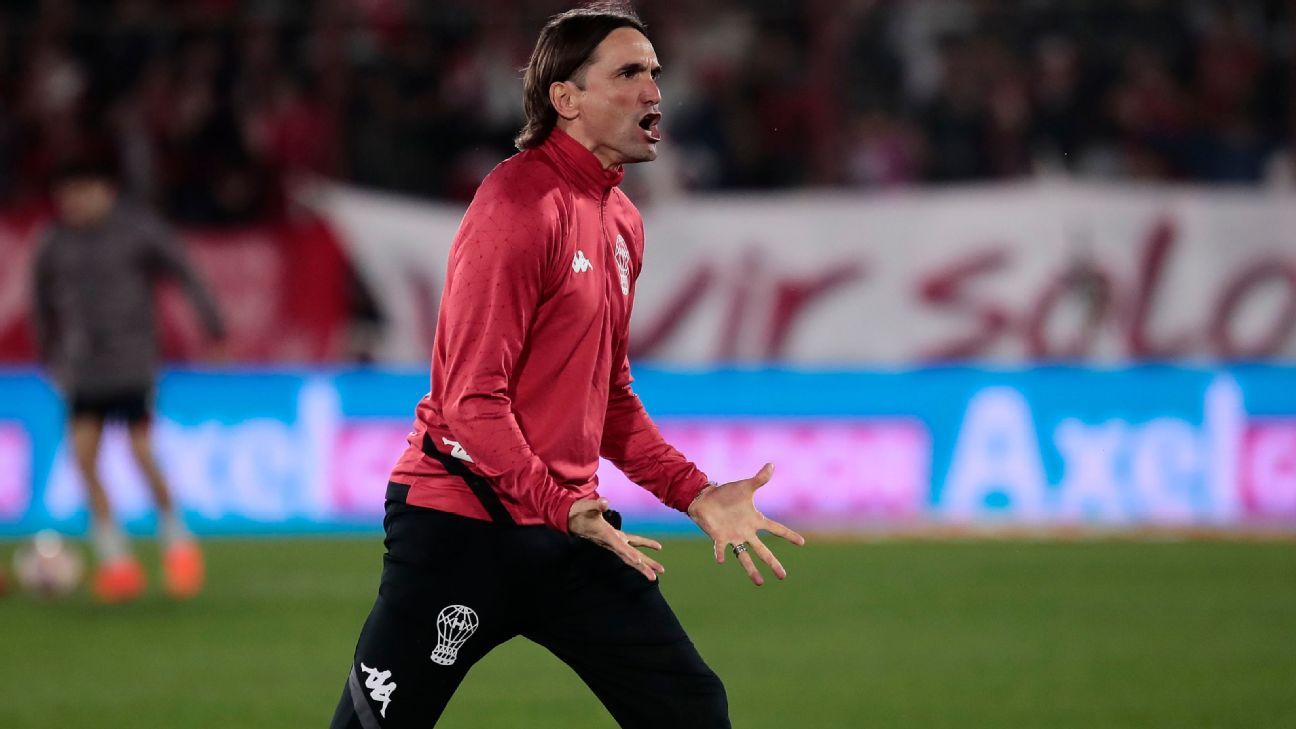 Los antecedentes de Diego Martínez enfrentando a Boca - ESPN