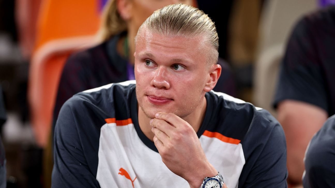 Erling Haaland está cerca de volver en Manchester City - ESPN