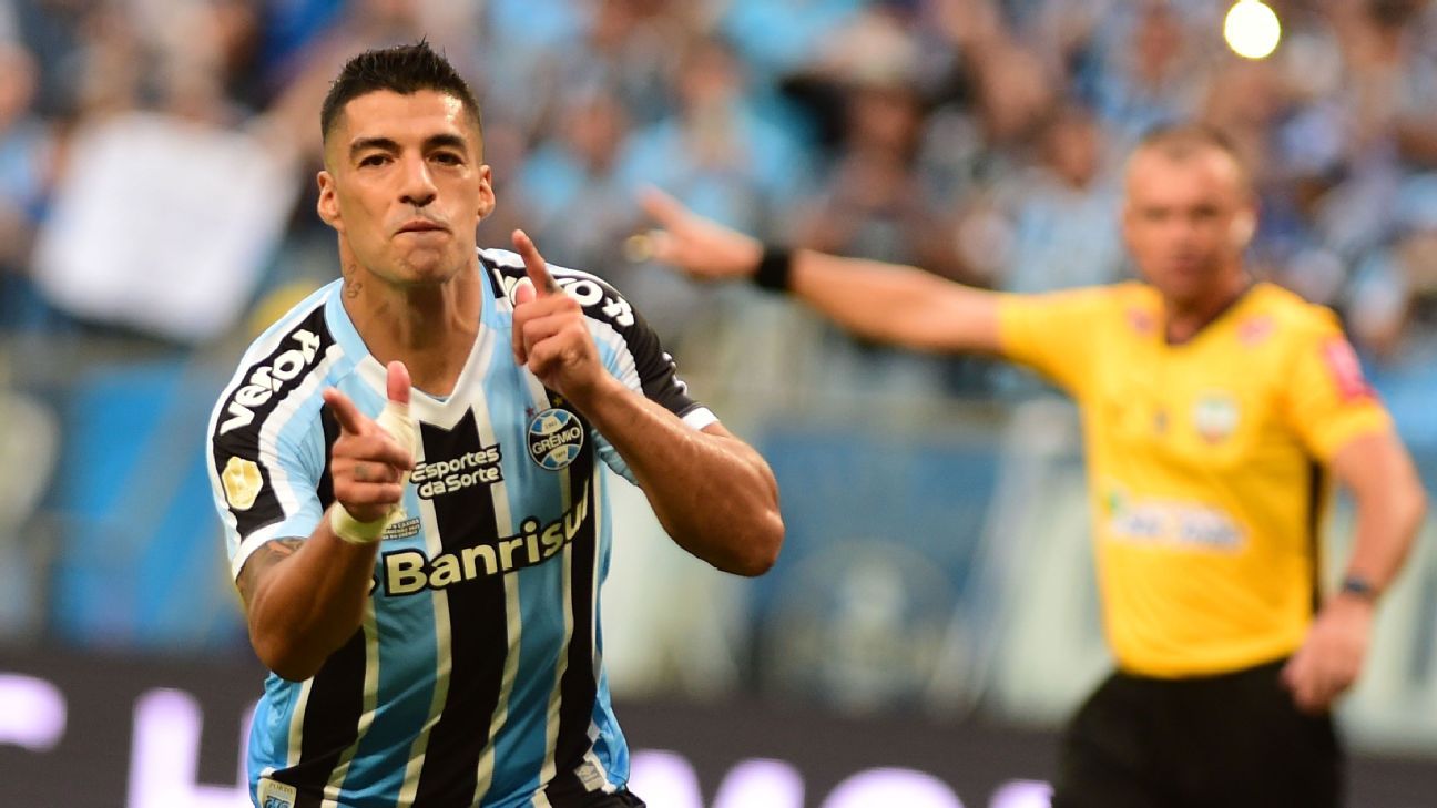 Luis Suárez lideró la tabla de los uruguayos que más goles hicieron en 2023 - ESPN