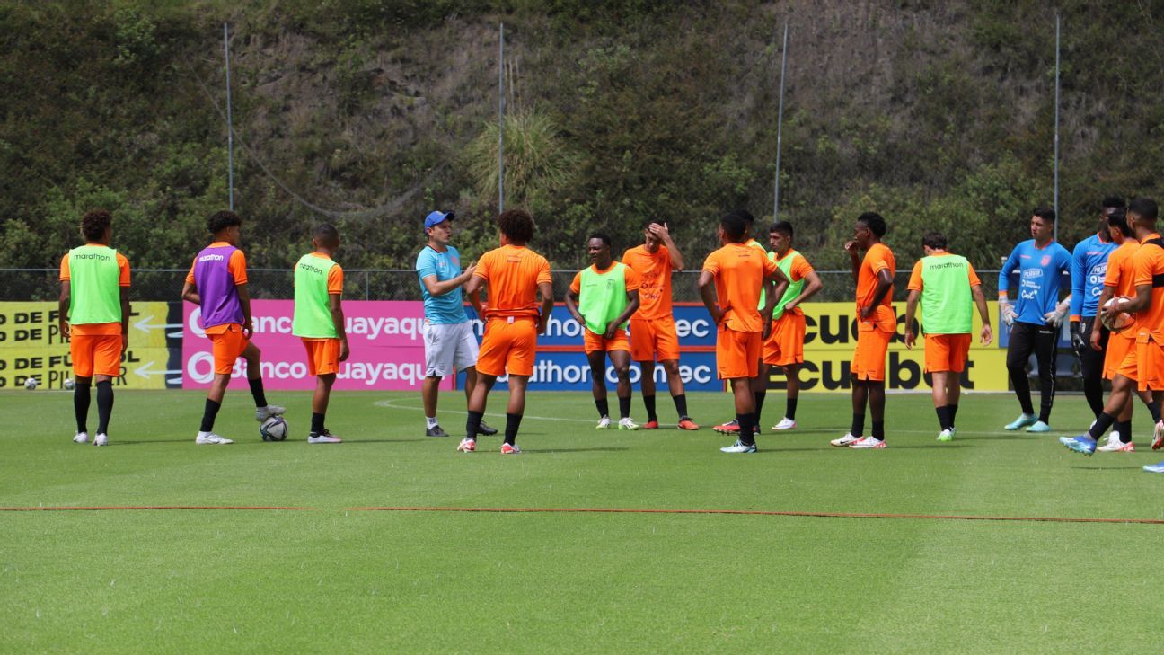 Ecuador confirmó bajas y altas en la lista para el Preolímpico Sub 23 - ESPN