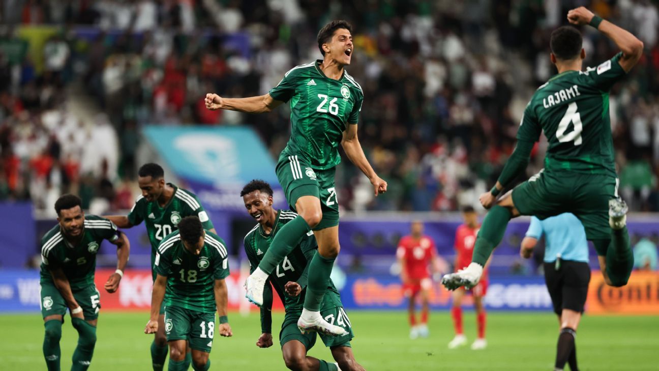 Saudi Arabia claim another epic win in Qatar -- this time even crazier than their upset over Argentina - ESPN