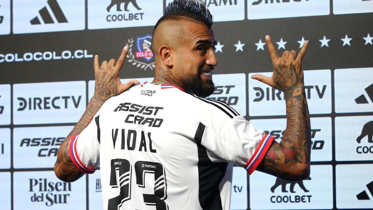 Vidal podría tener su esperado reestreno con Colo Colo esta noche ante Everton - ESPN