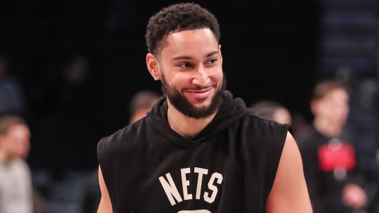 Nets list Ben Simmons as probable vs. Jazz after lengthy absence - ESPN