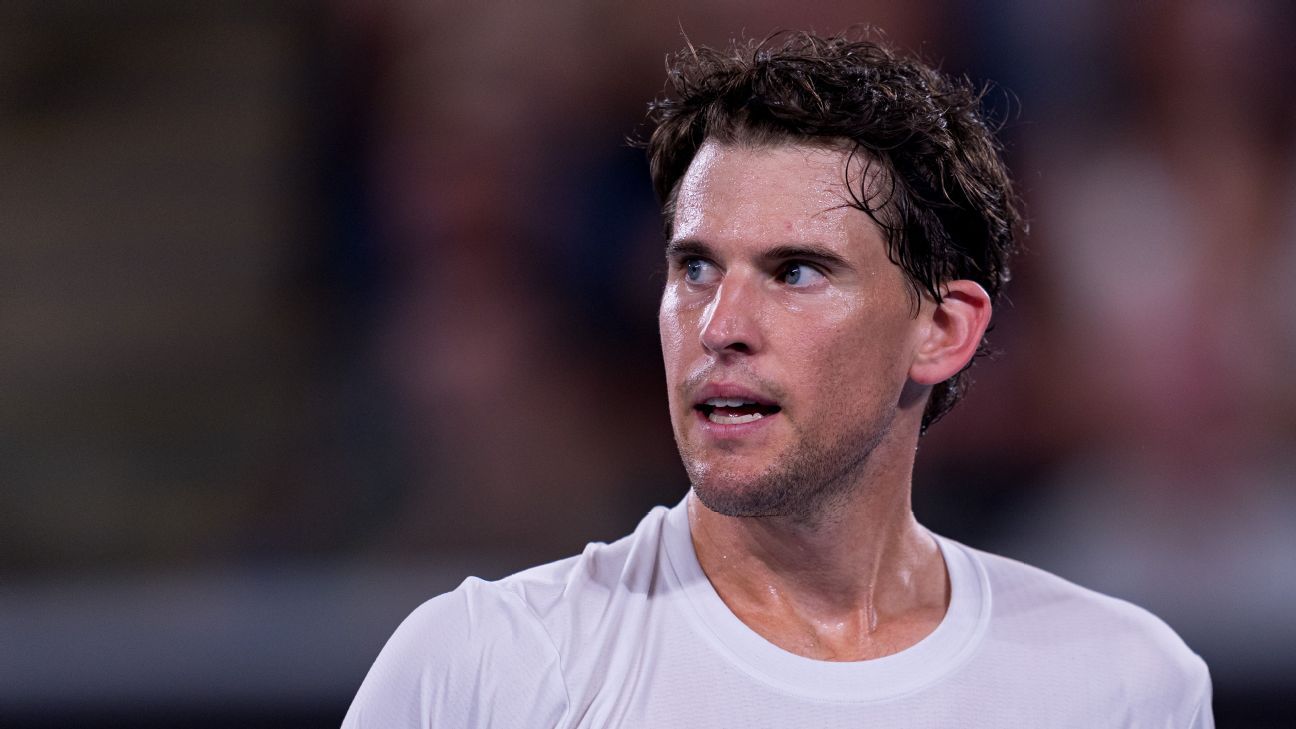 Dominic Thiem anuncia que se separa de su entrenador - ESPN