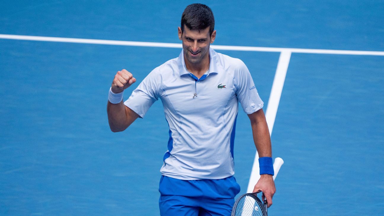 Así quedó el cuadro de Indian Wells para Novak Djokovic - ESPN