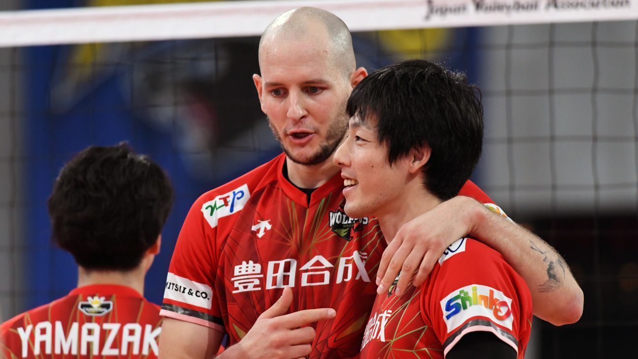 La Liga de Japón, la nueva meca para las estrellas del vóley mundial masculino - ESPN