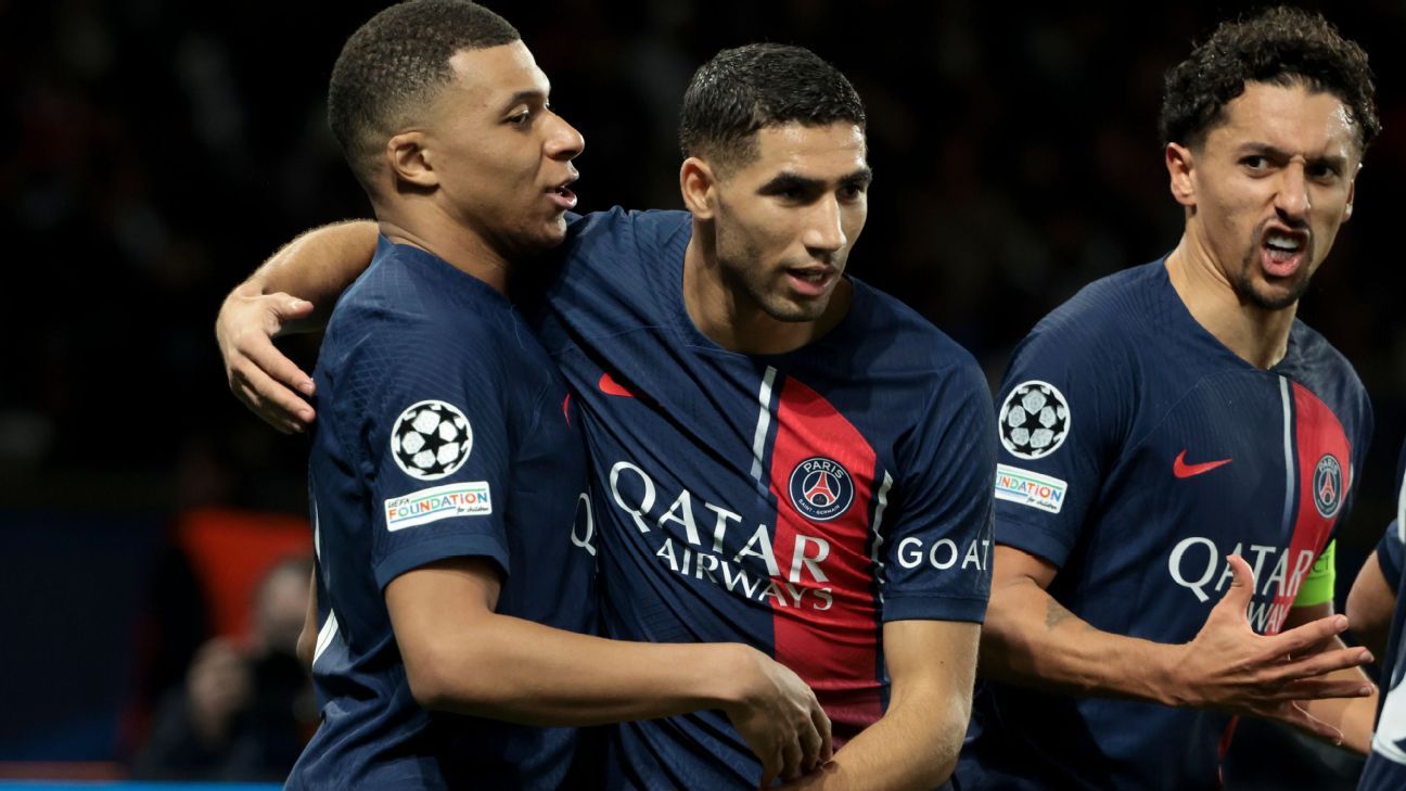 Marquinhos estará ausente en PSG hasta final de mes - ESPN