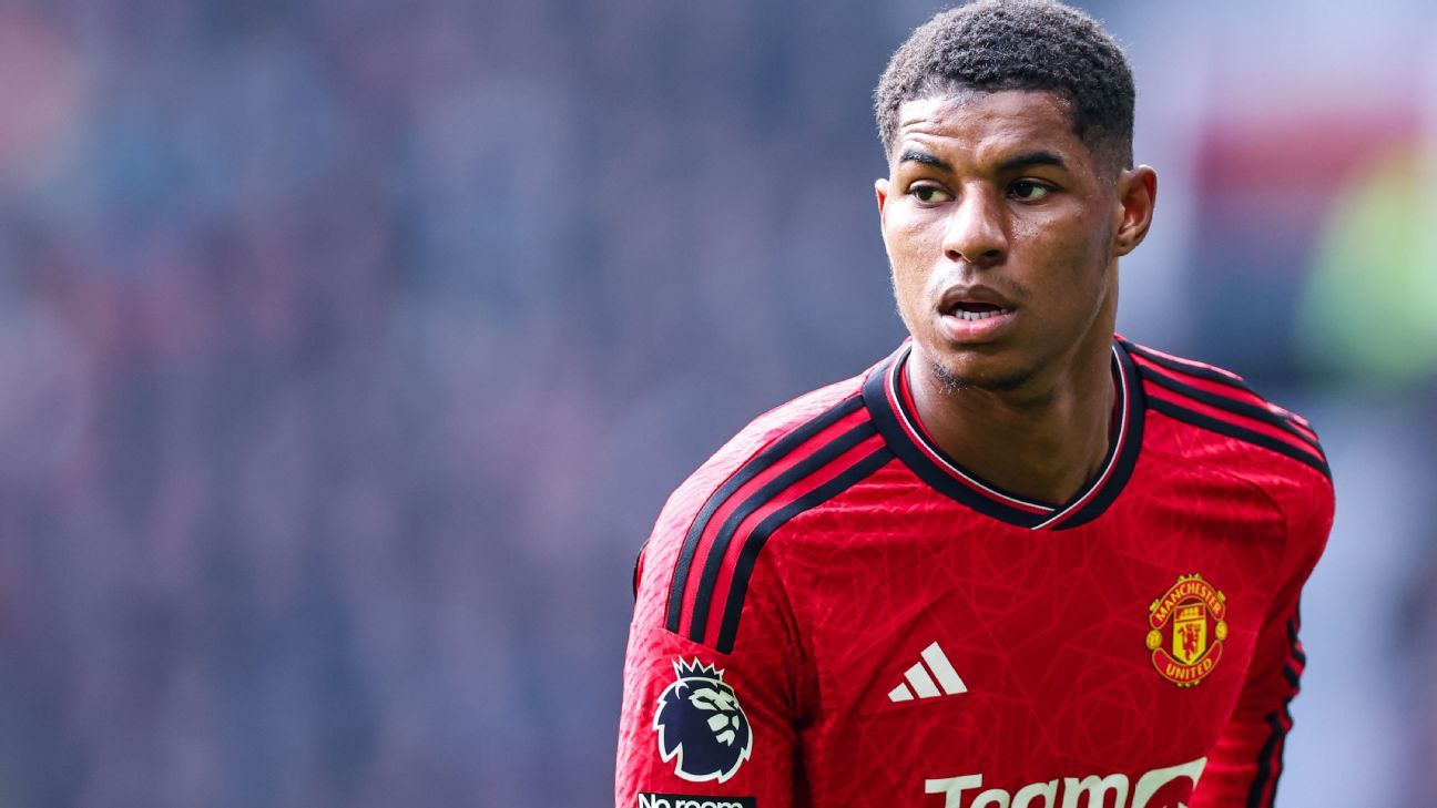 Rashford permanecerá en el United, aseguró Ten Hag, ante rumores - ESPN