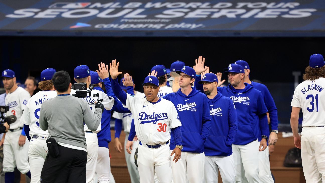 Dodgers y Padres se fueron perfectos en exhibiciones en Corea - ESPN
