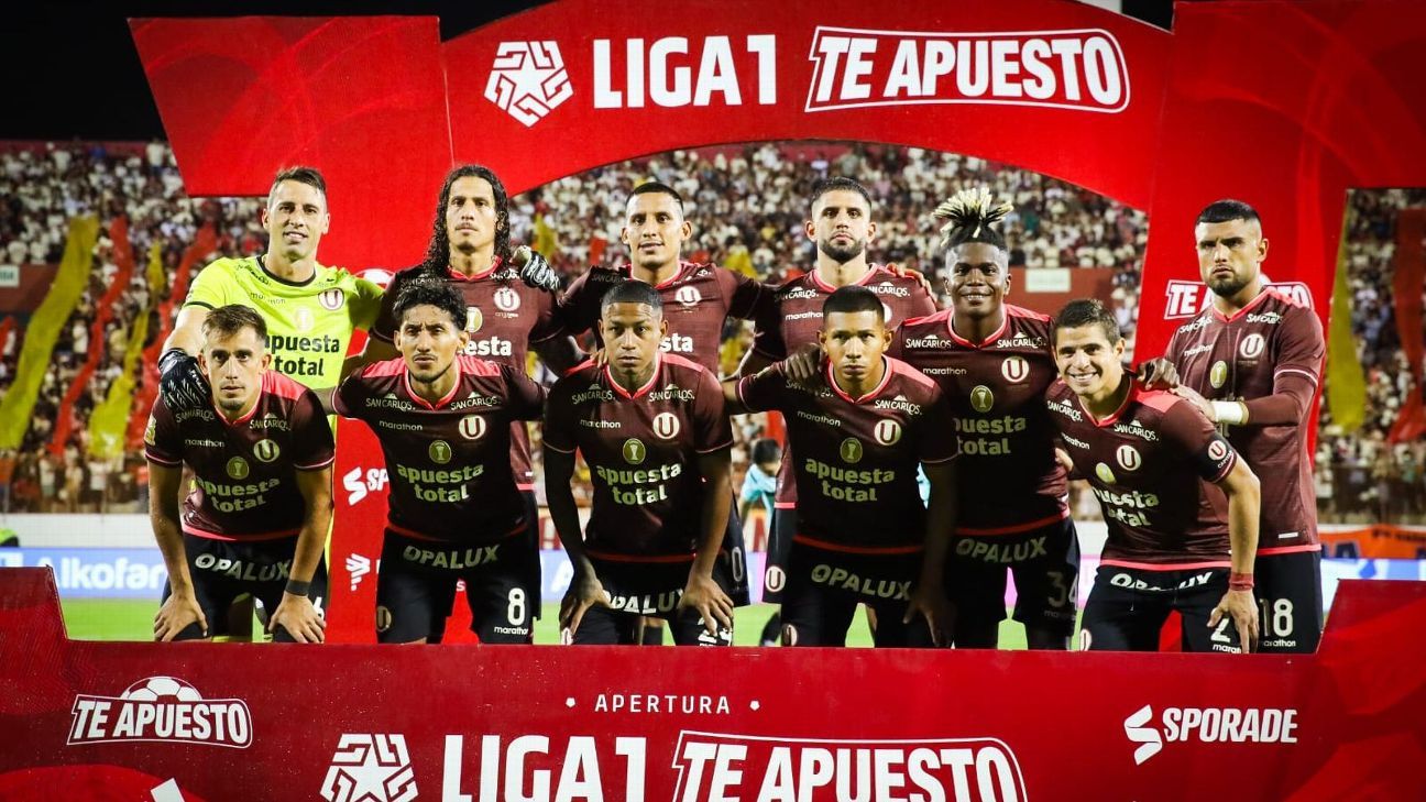Así jugaría Universitario ante Unión Comercio para defender el invicto - ESPN