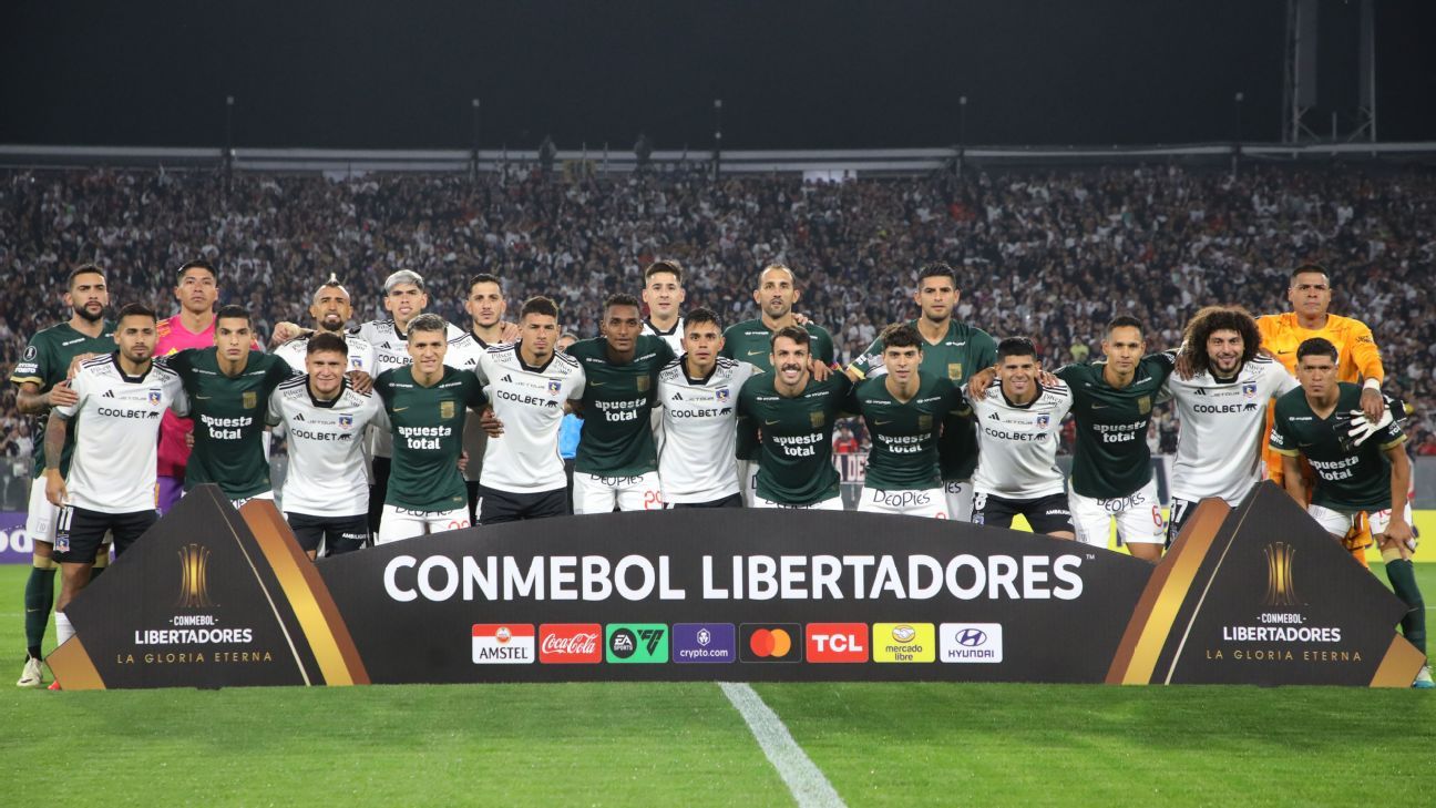 La formación confirmada de Colo Colo para enfrentar a Alianza Lima - ESPN