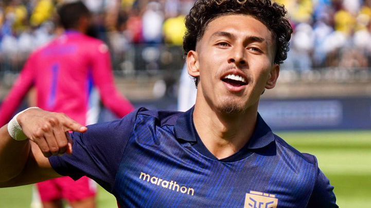 Jeremy Sarmiento marcó su primer gol con Ecuador ante Honduras - ESPN
