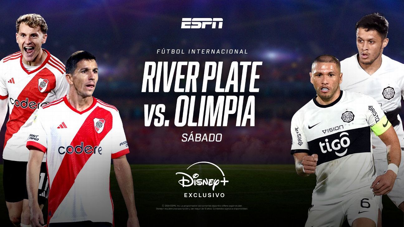 Cómo ver el amistoso entre River y Olimpia por Disney+ - ESPN