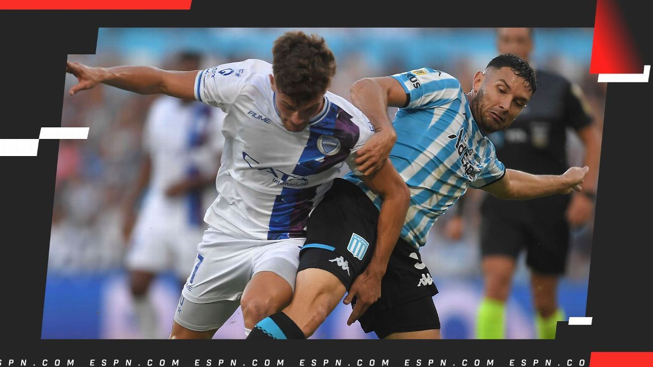 Cuándo juegan Racing vs. Godoy Cruz por el Torneo de la Liga: equipo, fecha, hora y TV en vivo - ESPN