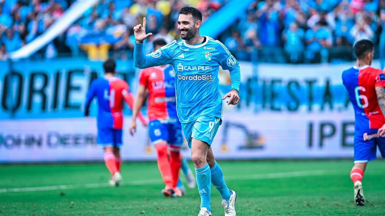 Sporting Cristal goleó a Mannucci con triplete de Cauterucci - ESPN