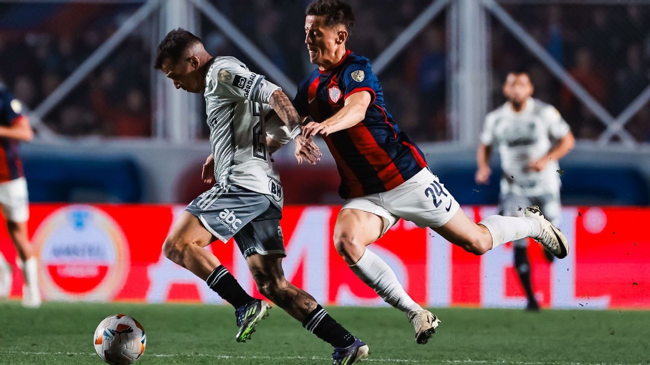 Cuándo juegan Atlético Mineiro vs. San Lorenzo por octavos de la Libertadores: equipo, fecha, hora y TV en vivo - ESPN