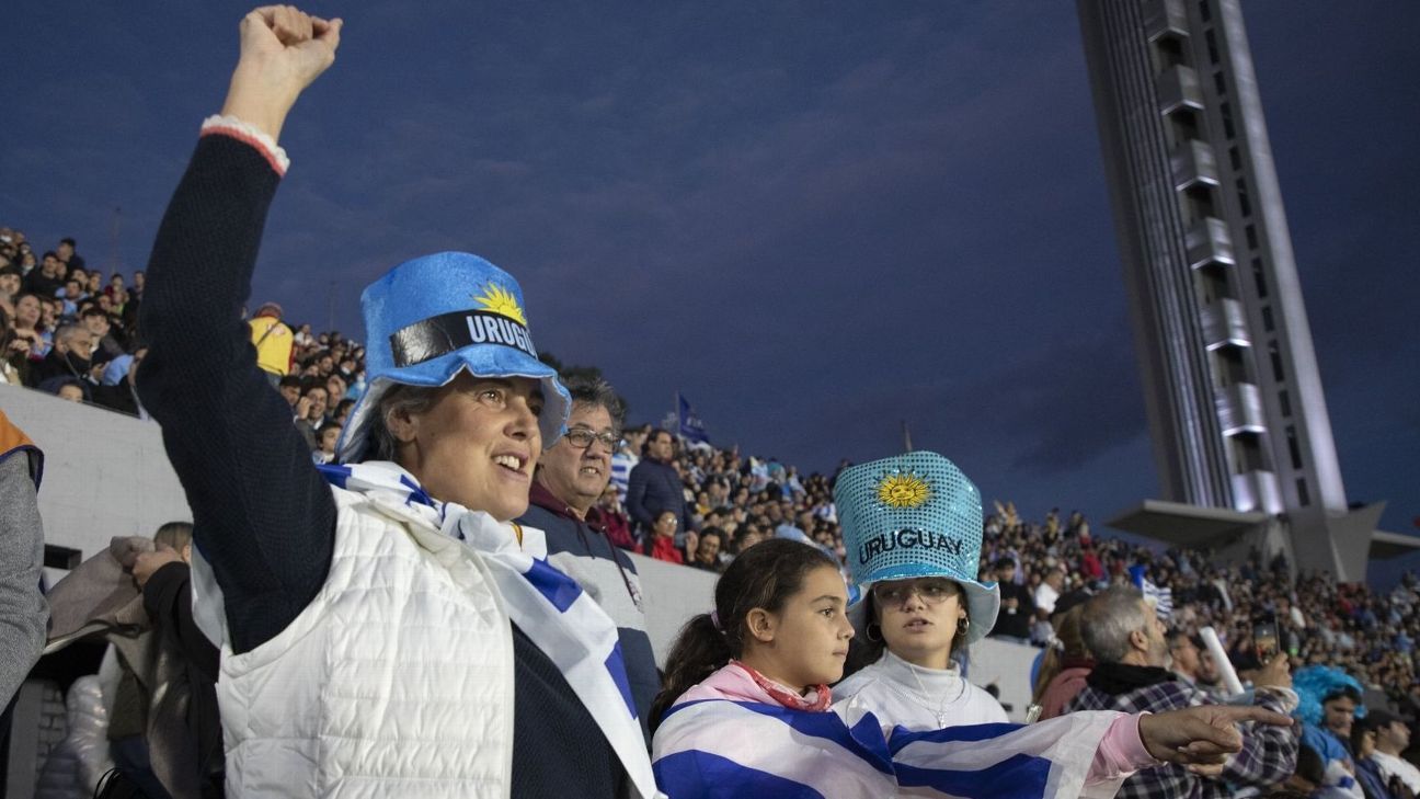 Uruguay vuelve al Centenario por las Eliminatorias y las entradas ya están a la venta - ESPN