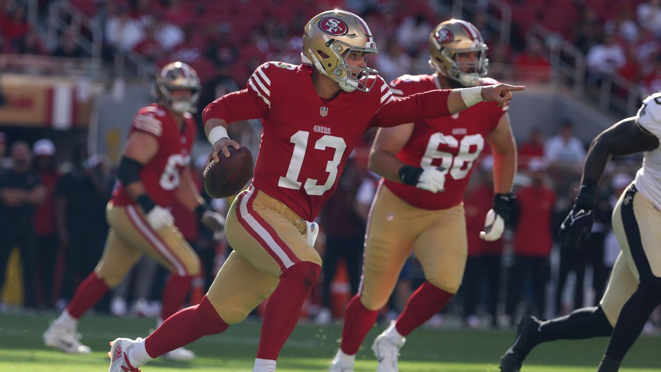 San Francisco 49ers final 2024 projected roster - ESPN